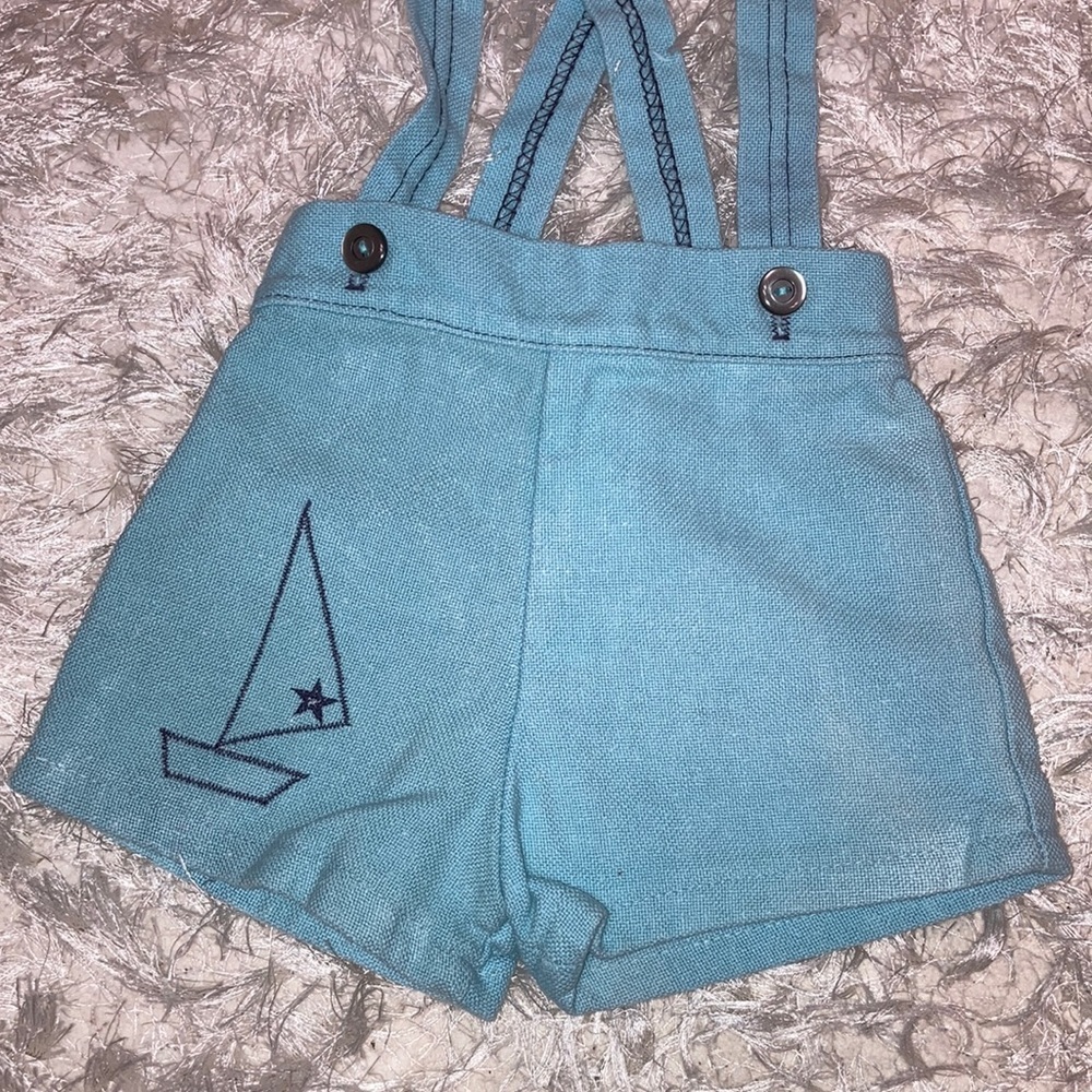 Vintage 60’s 3m sailboat overall shorts - Picture 2 of 7